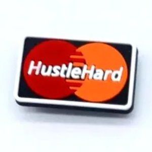 Hustle Hard Croc Charm